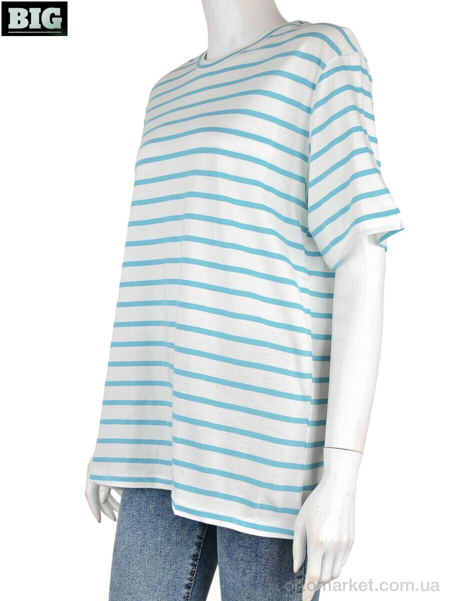 Купить Футболка жіночі 4049-10-3 l.blue Vonnavi блакитний, фото 1