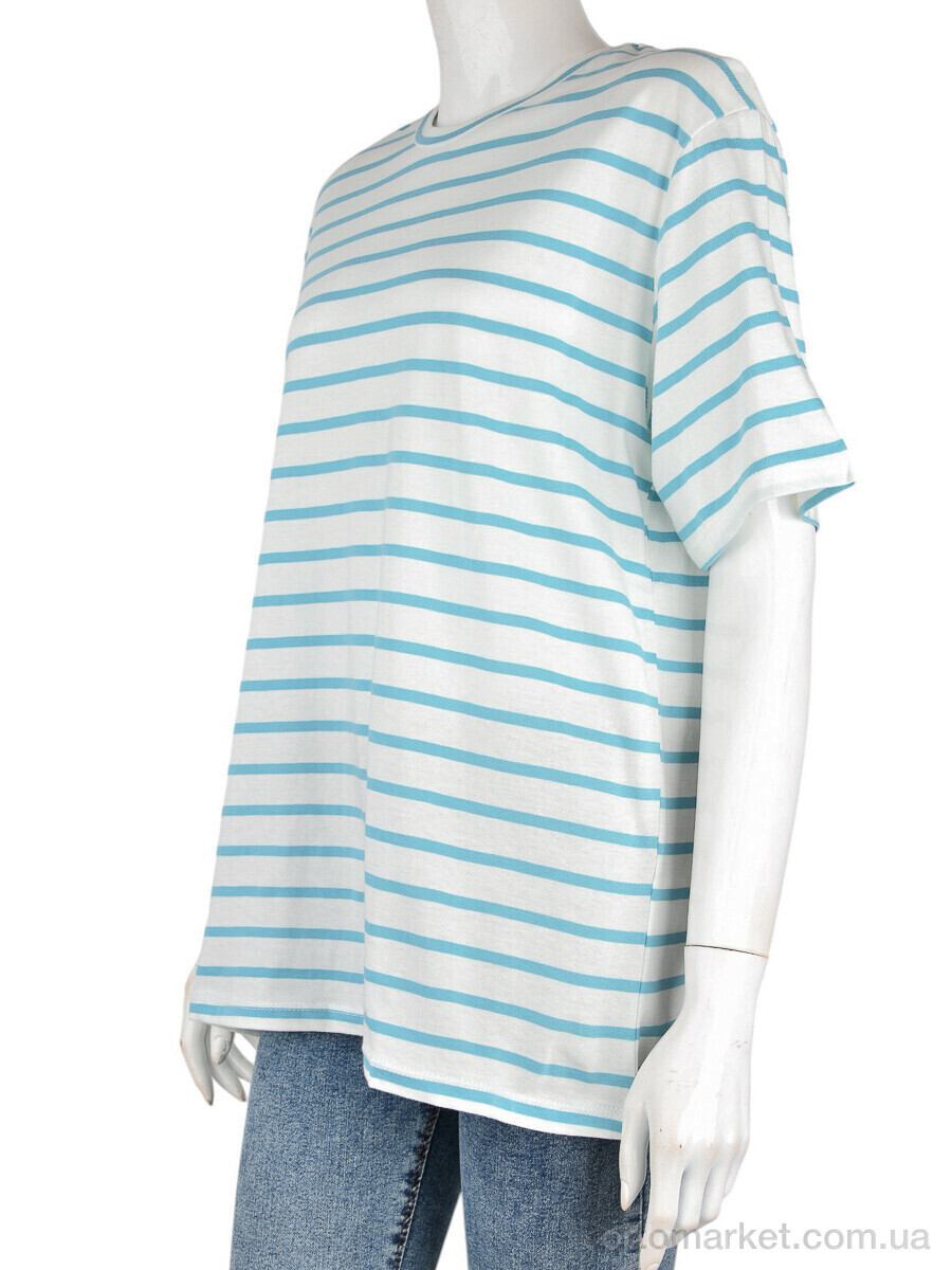 Купить Футболка жіночі 4049-10-3 l.blue Vonnavi блакитний, фото 1