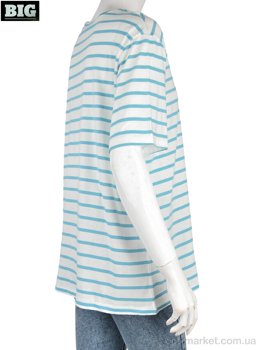 Купить Футболка жіночі 4049-10-3 l.blue Vonnavi блакитний, фото 2