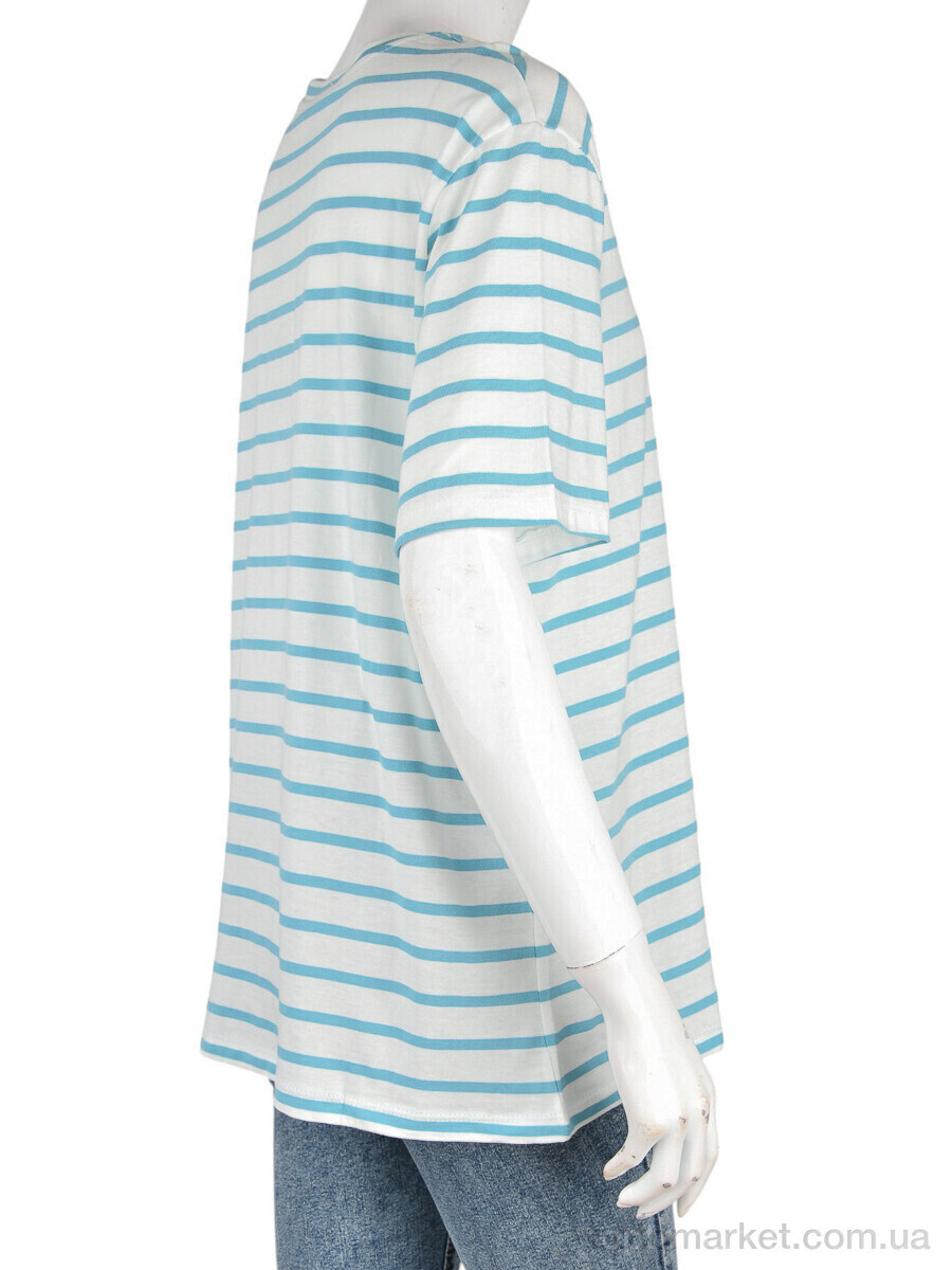 Купить Футболка жіночі 4049-10-3 l.blue Vonnavi блакитний, фото 2