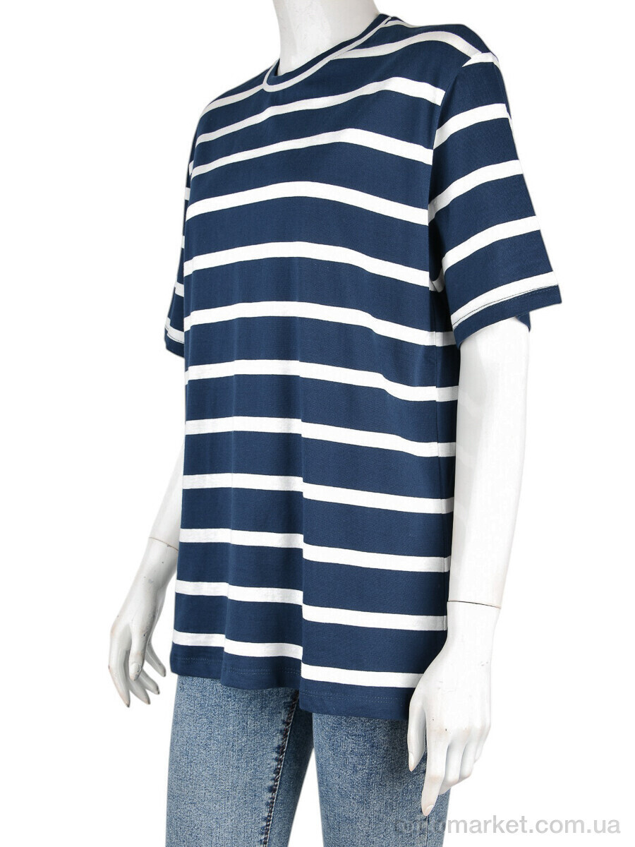 Купить Футболка жіночі 4049-11-1 navy Vonnavi синій, фото 1