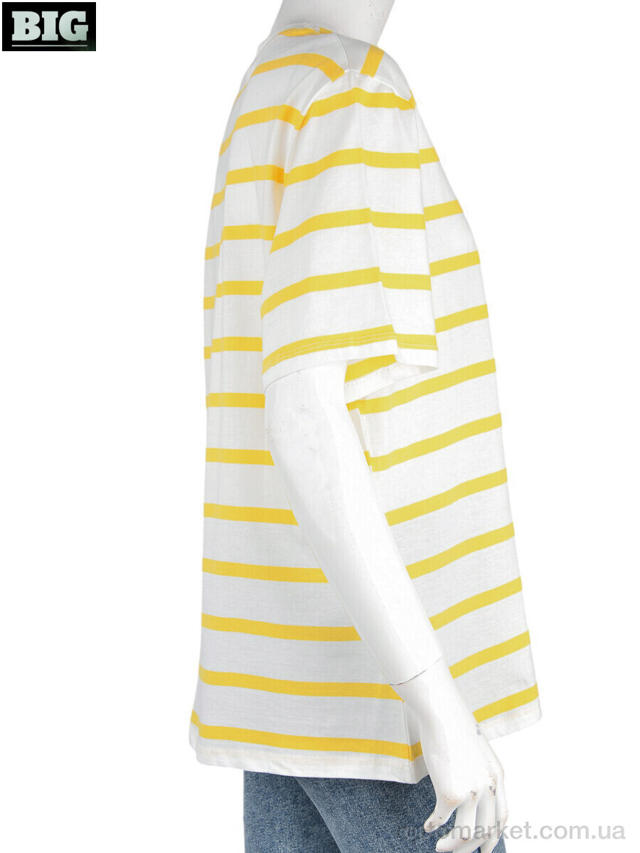 Купить Футболка жіночі 4049-11-3 yellow Vonnavi жовтий, фото 2