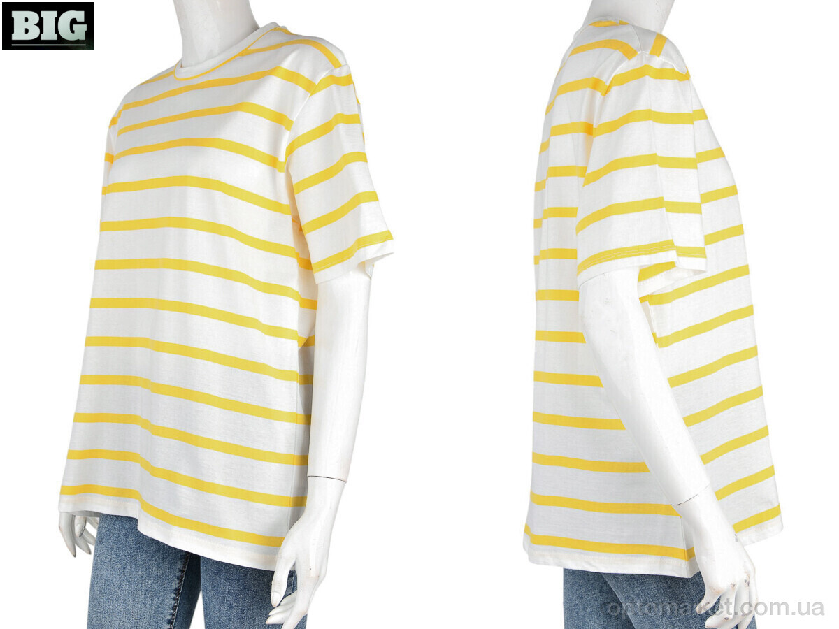 Купить Футболка жіночі 4049-11-3 yellow Vonnavi жовтий, фото 3