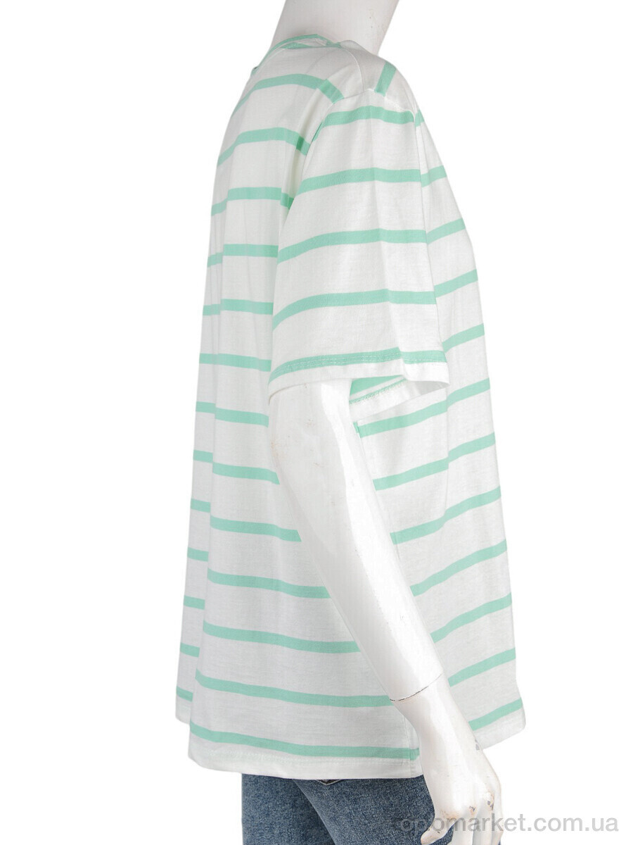 Купить Футболка жіночі 4049-11-4 green Vonnavi зелений, фото 2