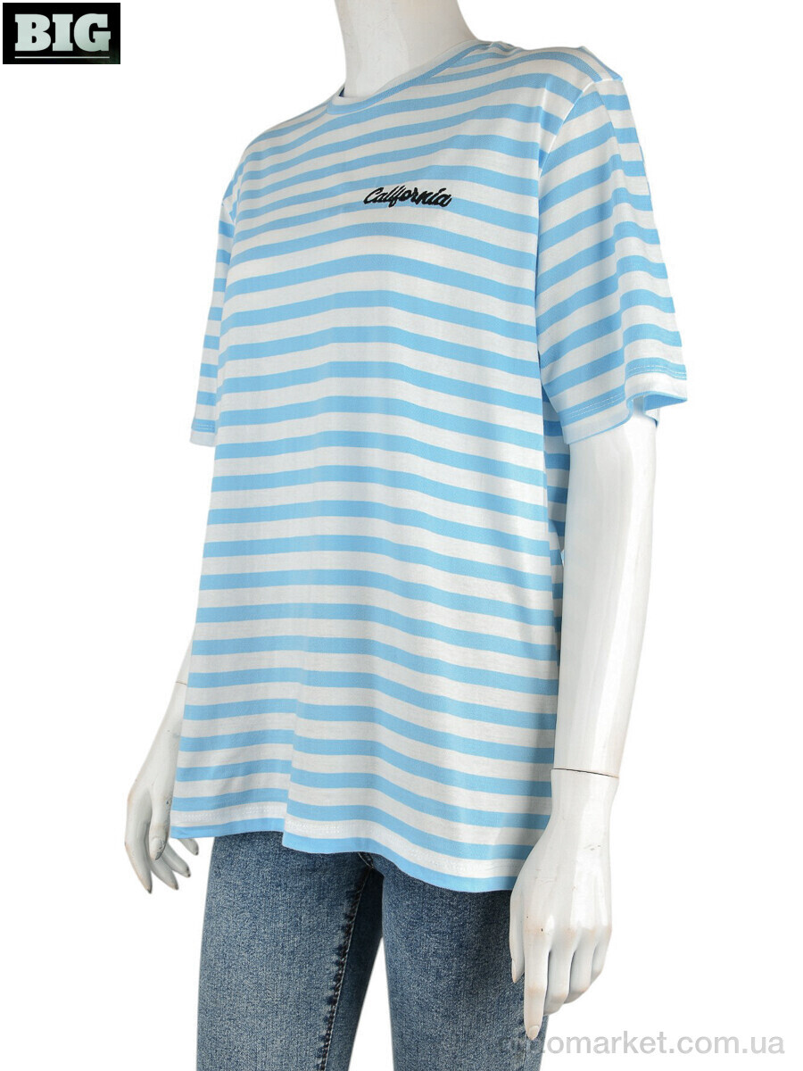 Купить Футболка жіночі 4049-12-2 l.blue Vonnavi блакитний, фото 1