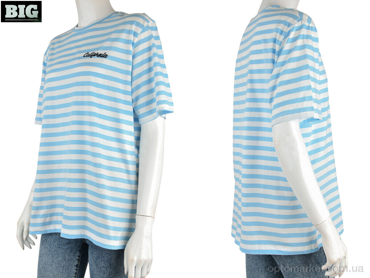 Купить Футболка жіночі 4049-12-2 l.blue Vonnavi блакитний, фото 3