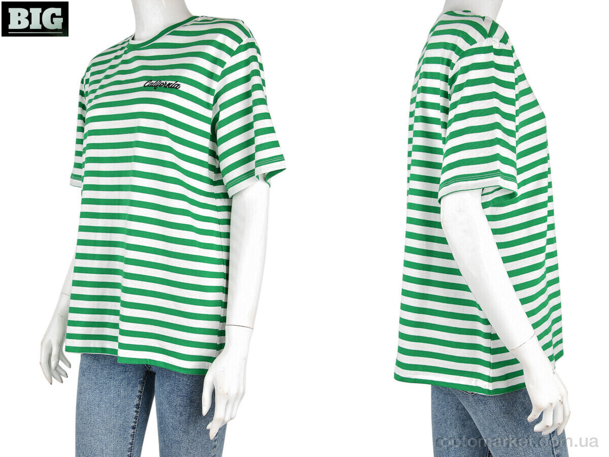 Купить Футболка жіночі 4049-12-4 green Vonnavi зелений, фото 3