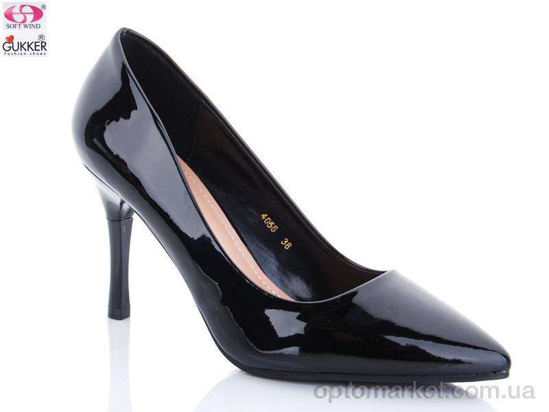 Купить Туфлі жіночі 4056 Gukkcr чорний, фото 1