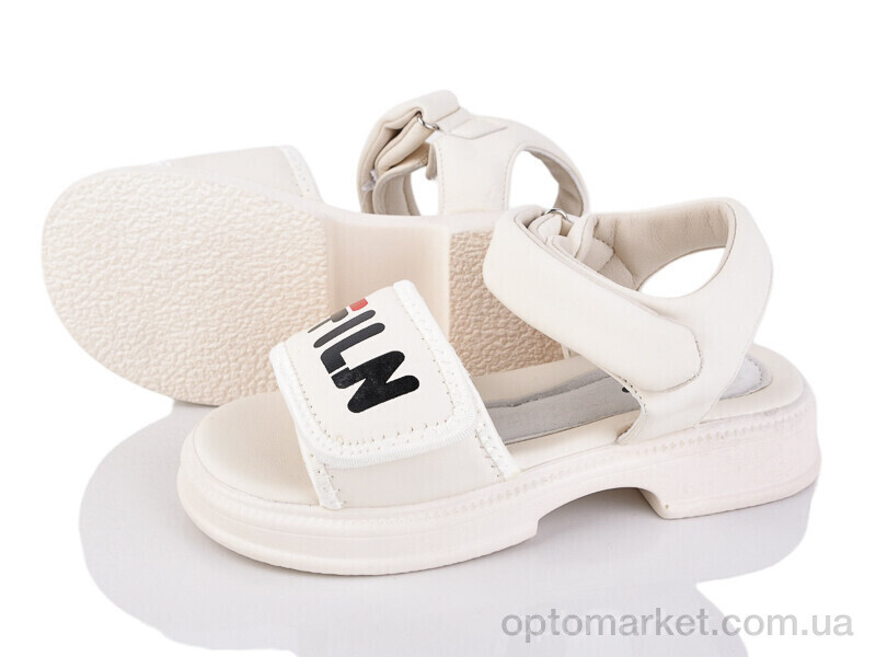 Купить Босоніжки дитячі 4061-40018-8 Y.Top білий, фото 1