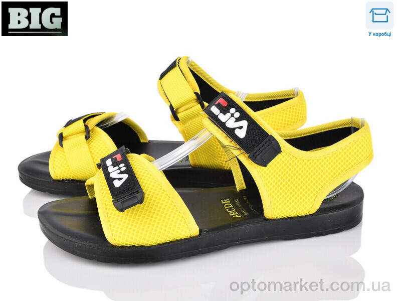 Купить Босоніжки жіночі 4063-A500-4 YiYi жовтий, фото 1