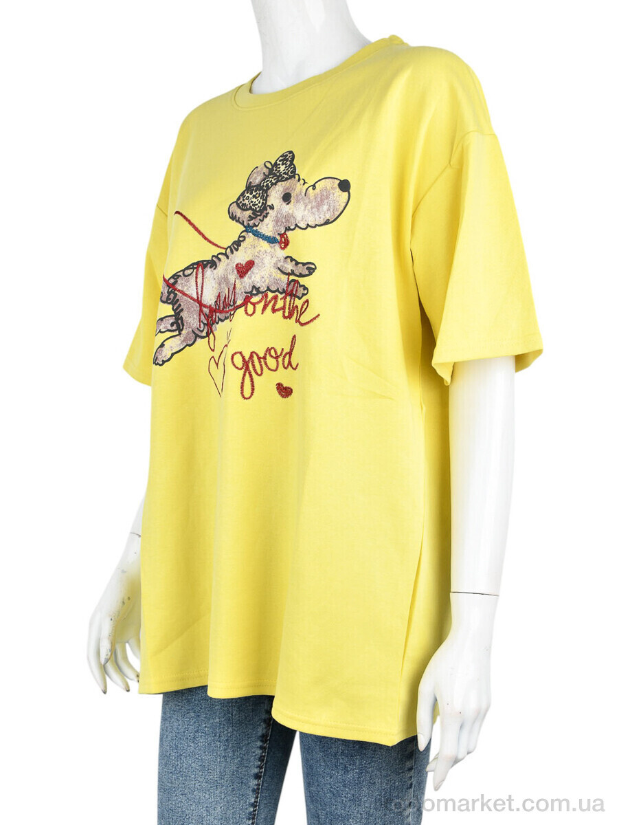 Купить Футболка жіночі 4064-1207 mix Shishangyizu мікс, фото 2