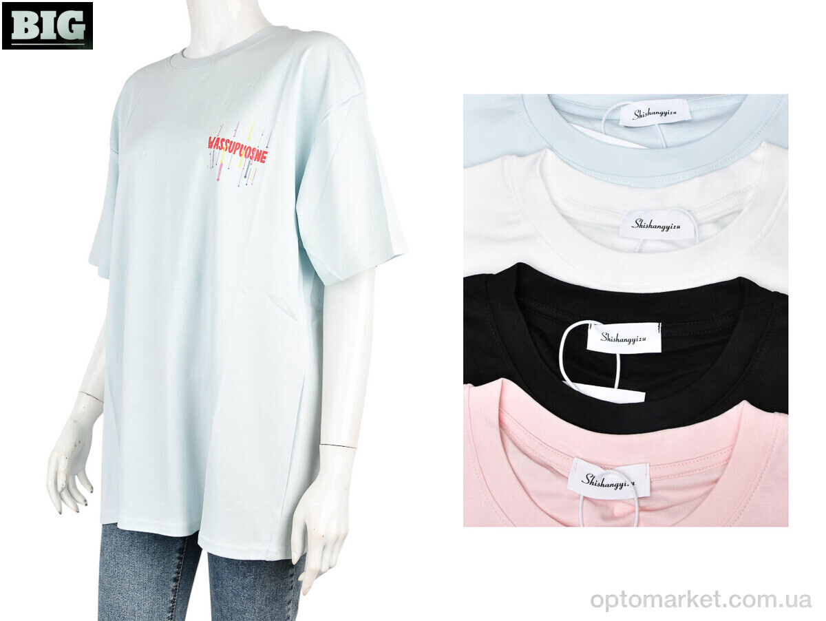 Купить Футболка жіночі 4064-1208-11 mix Shishangyizu мікс, фото 1