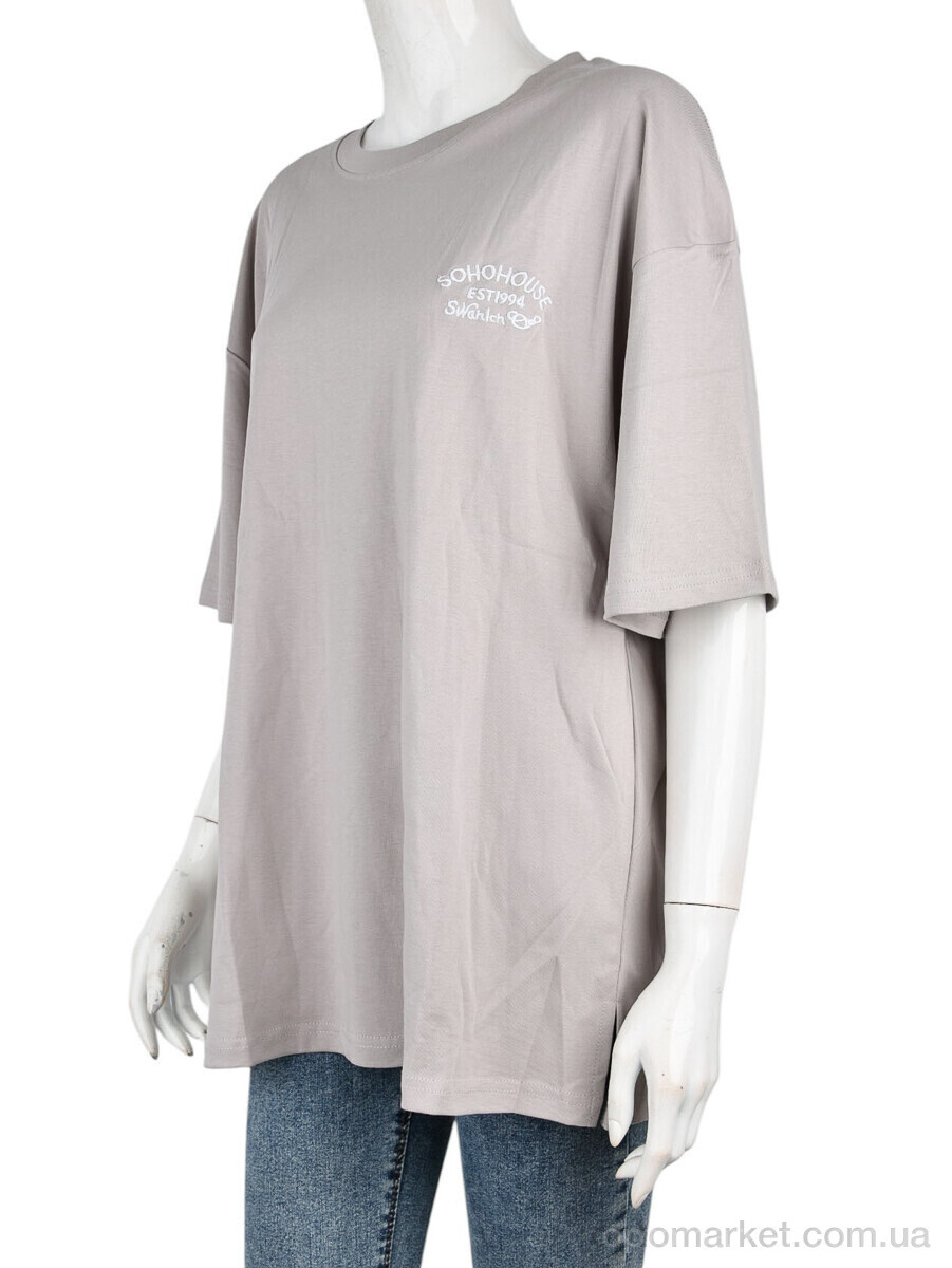 Купить Футболка жіночі 4064-2466 mix Hangfengni мікс, фото 2