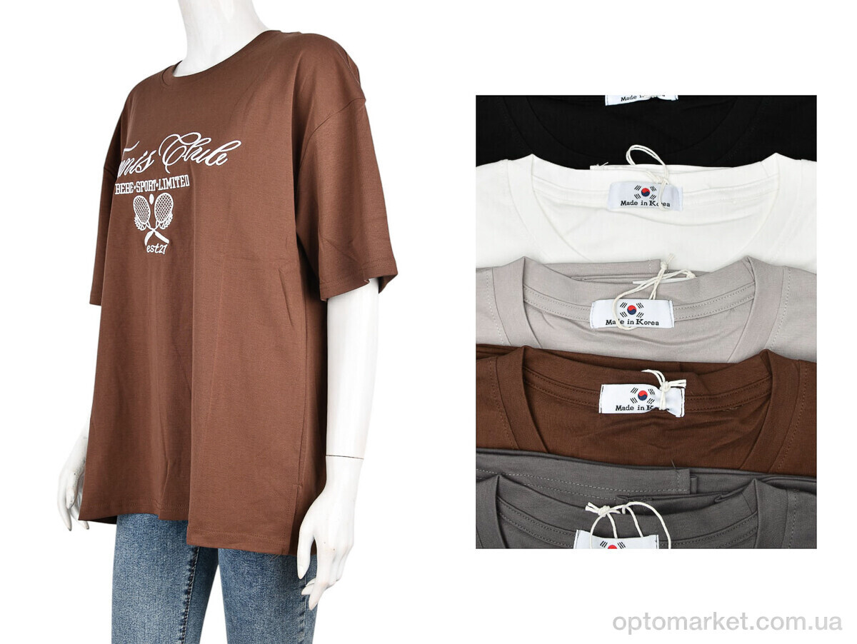 Купить Футболка жіночі 4064-2468 mix Hangfengni мікс, фото 1