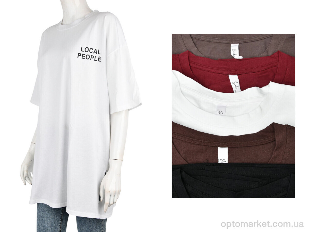 Купить Футболка жіночі 4064-8213 mix Jinhaodi мікс, фото 1