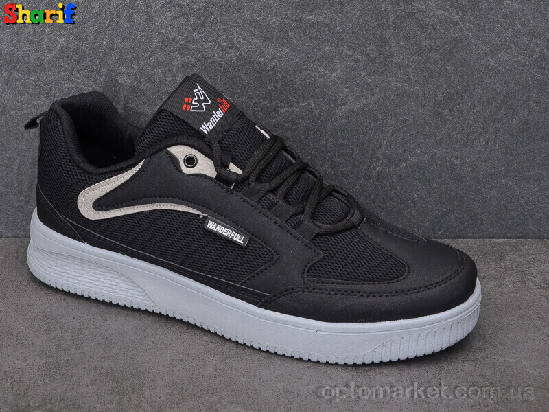 Купить Кросівки чоловічі 4067-5 Wanderfull чорний, фото 2