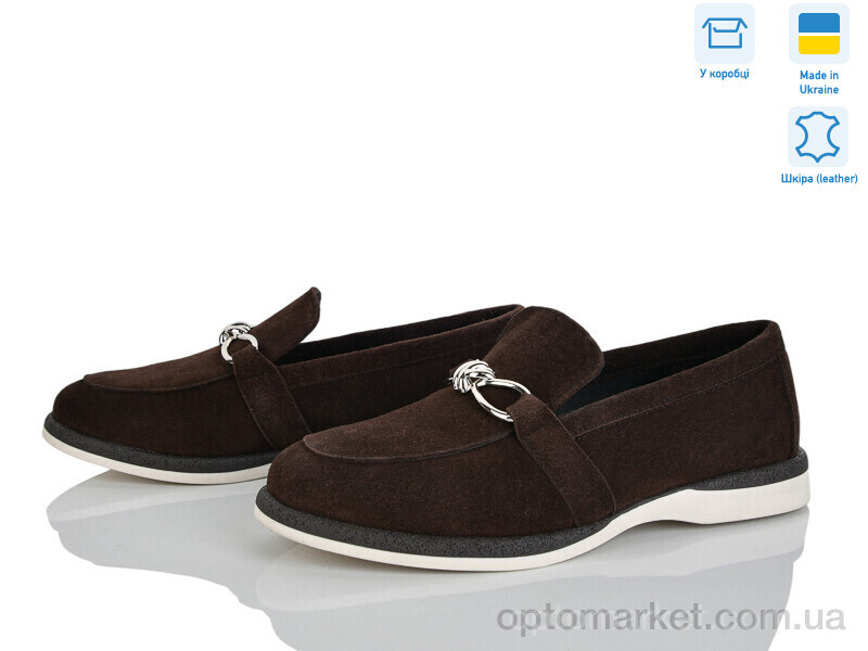 Купить Туфлі жіночі 407-44 Ailinda коричневий, фото 1