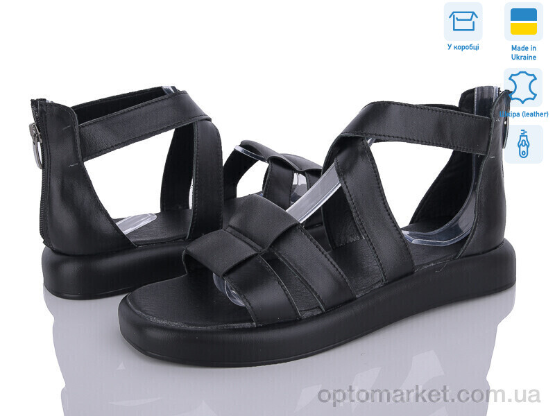 Купить Босоніжки жіночі 4071-38 чорний A.N.I.One чорний, фото 1