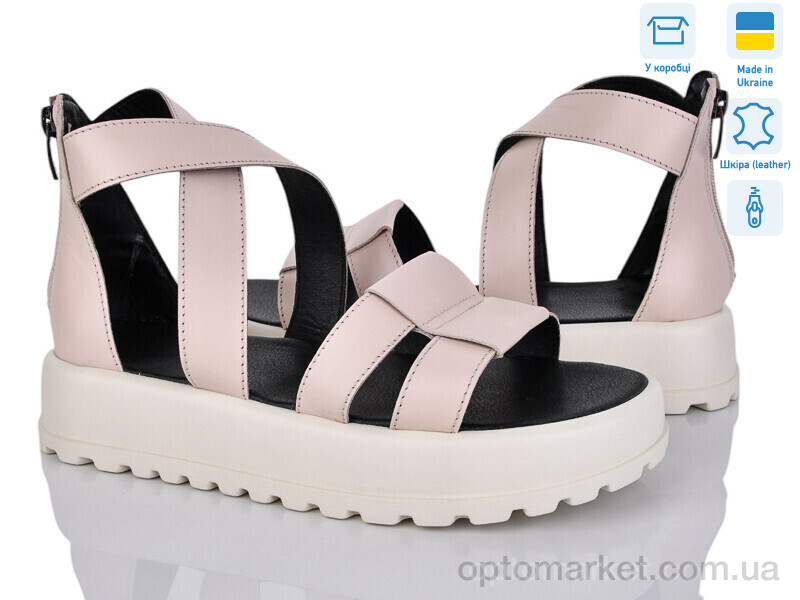 Купить Босоніжки жіночі 4071-99 A.N.I.One бежевий, фото 1