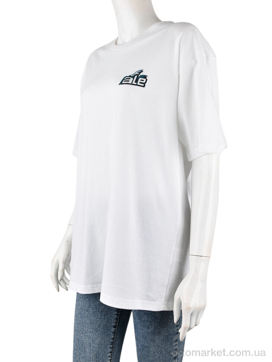 Купить Футболка жіночі 4071-W01-2 white Ale Edition білий, фото 1