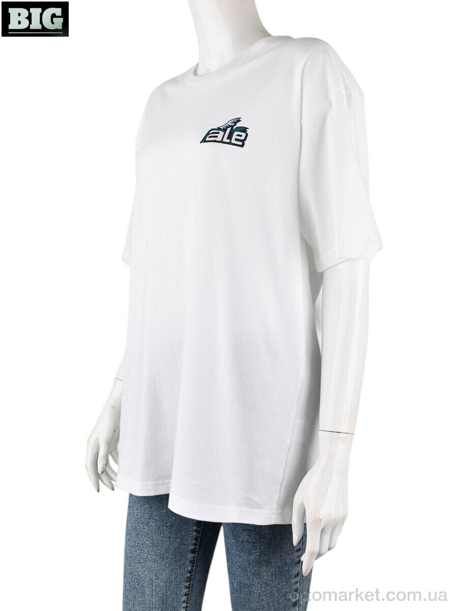 Купить Футболка жіночі 4071-W01-2 white Ale Edition білий, фото 1