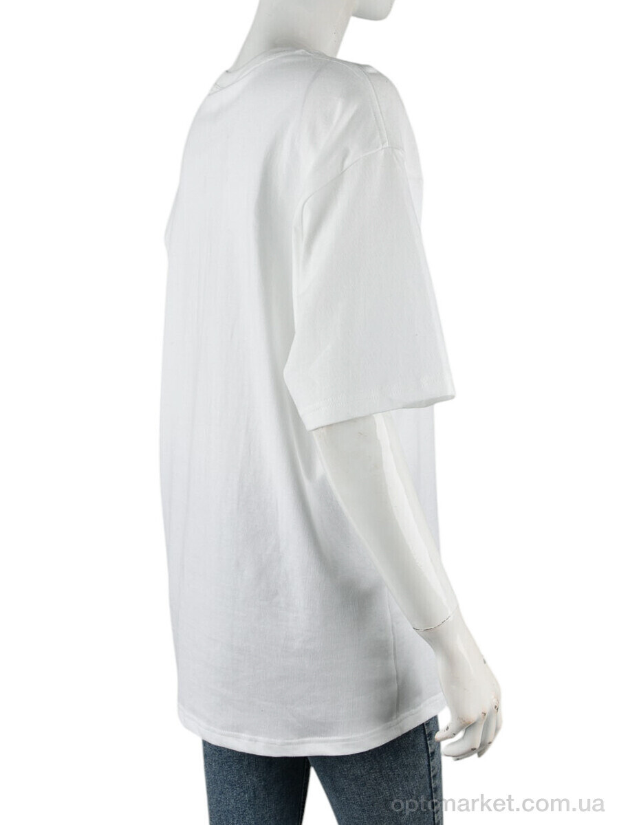 Купить Футболка жіночі 4071-W01-2 white Ale Edition білий, фото 2