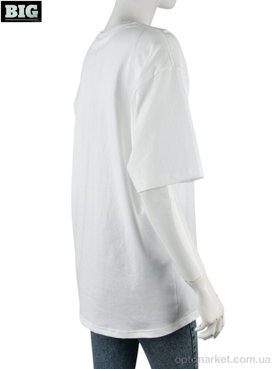 Купить Футболка жіночі 4071-W01-2 white Ale Edition білий, фото 2