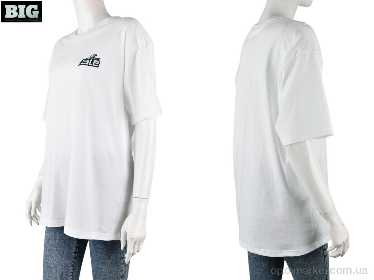 Купить Футболка жіночі 4071-W01-2 white Ale Edition білий, фото 3