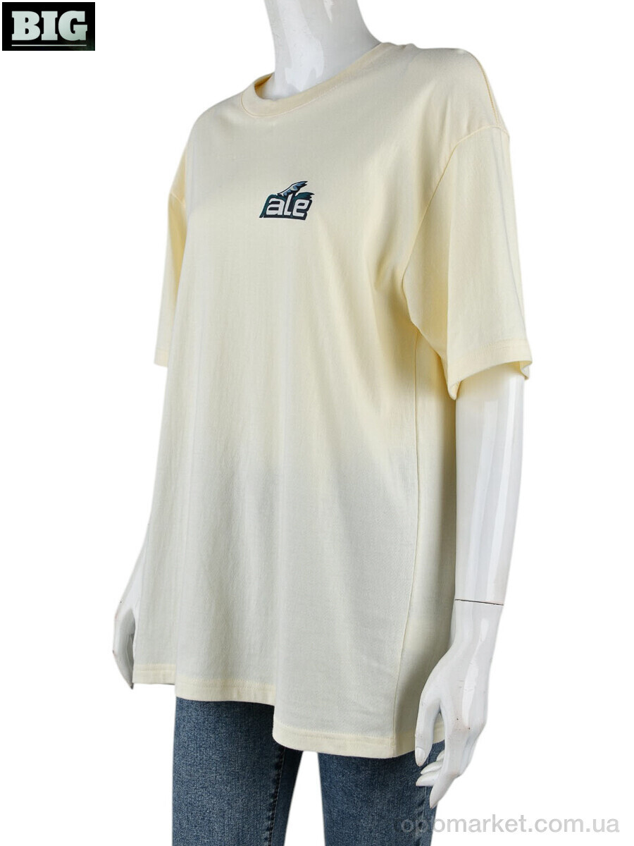 Купить Футболка жіночі 4071-W01-3 yellow Ale Edition жовтий, фото 1
