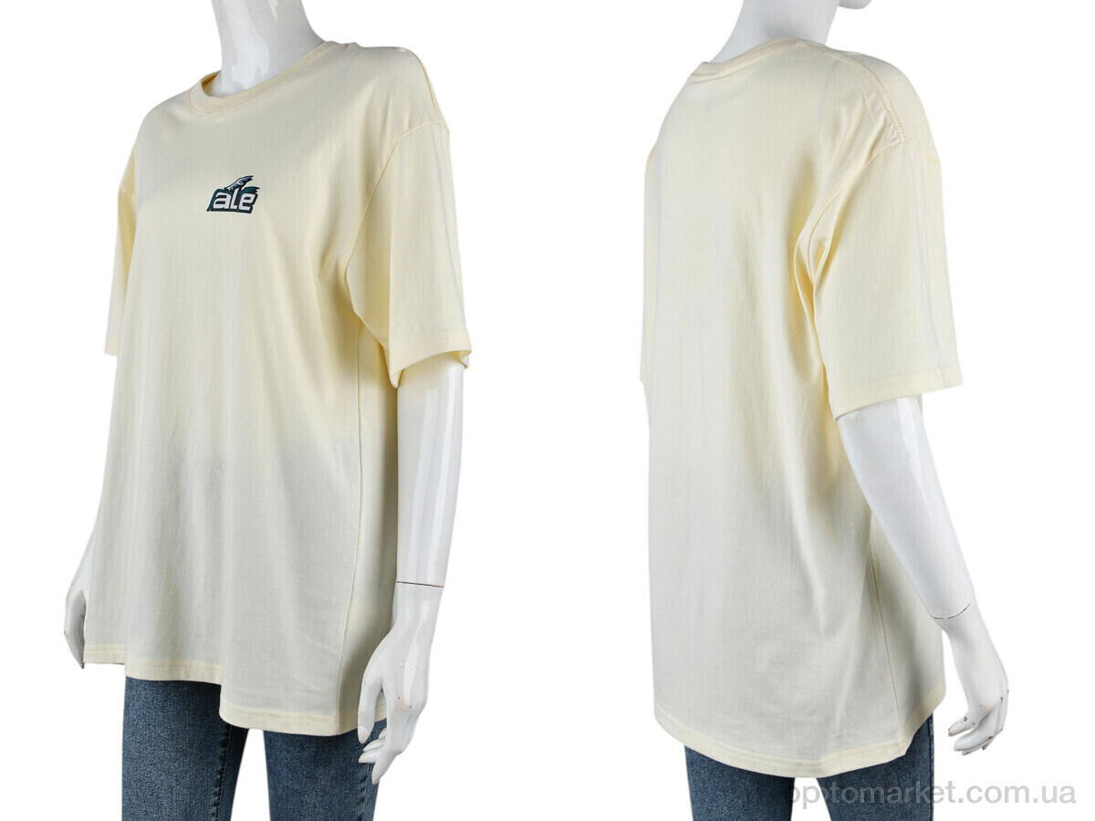 Купить Футболка жіночі 4071-W01-3 yellow Ale Edition жовтий, фото 3