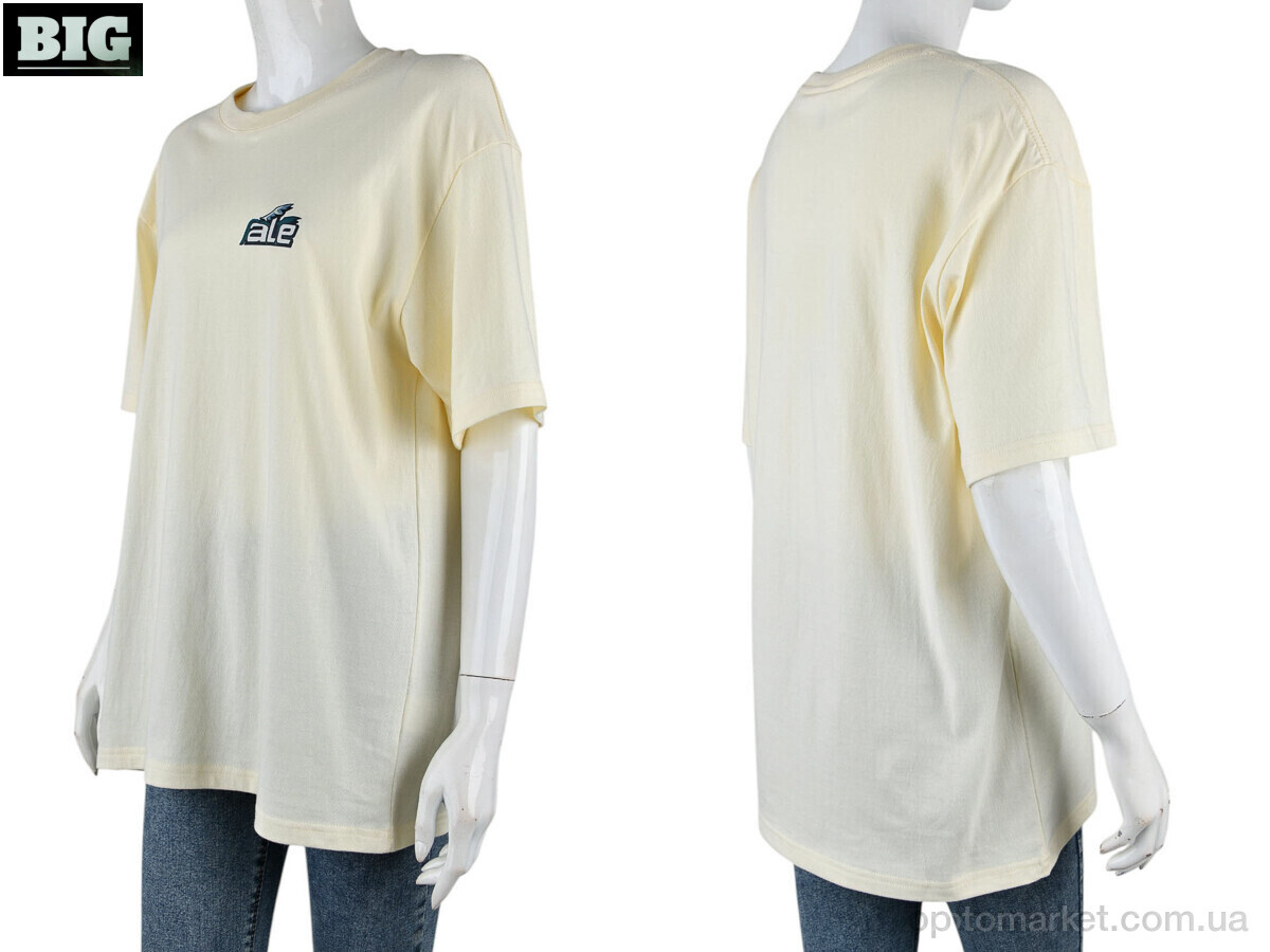 Купить Футболка жіночі 4071-W01-3 yellow Ale Edition жовтий, фото 3