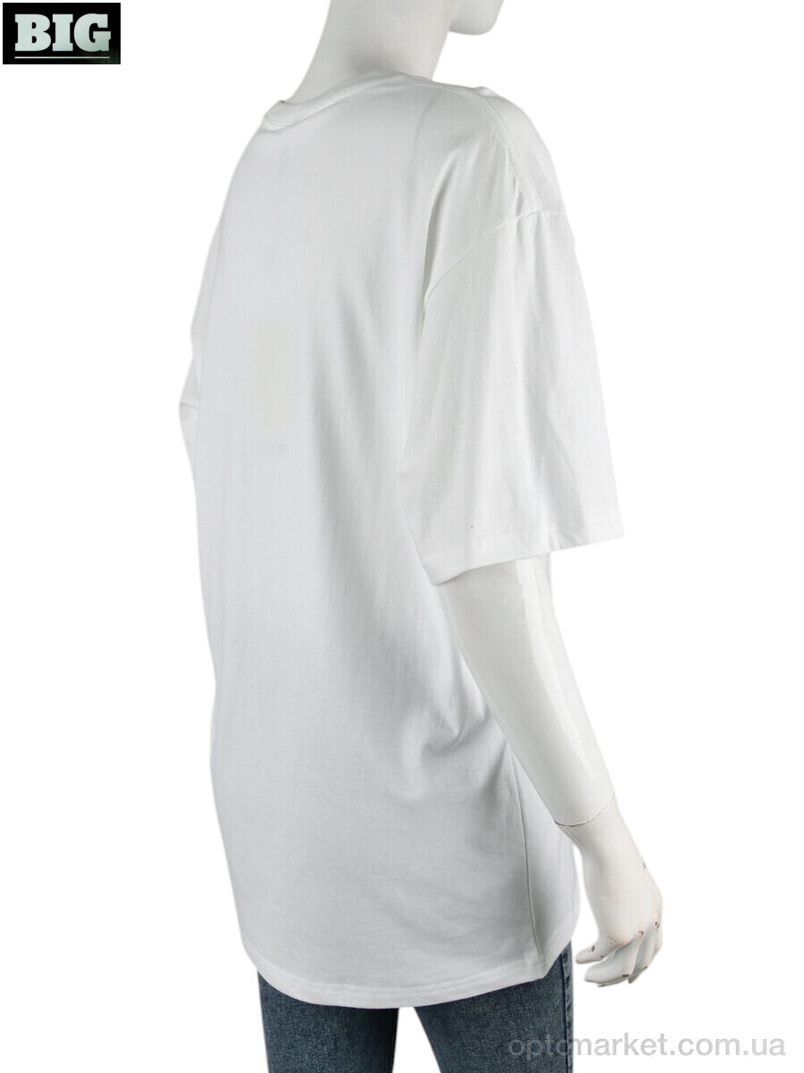 Купить Футболка жіночі 4071-W02-2 white Ale Edition білий, фото 2