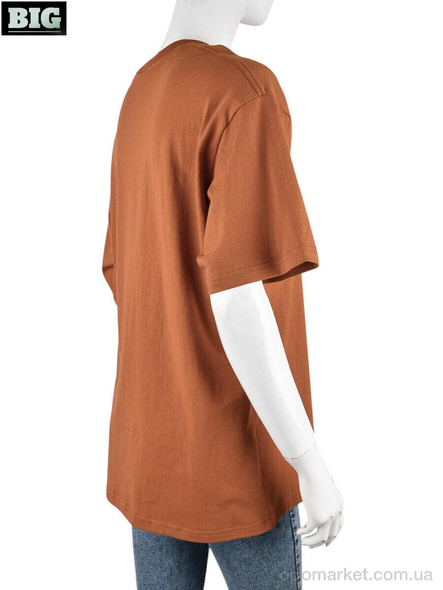 Купить Футболка жіночі 4071-W02-3 brown Ale Edition коричневий, фото 2