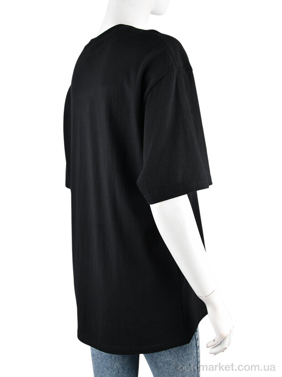 Купить Футболка жіночі 4071-W03-1 black Ale Edition чорний, фото 2