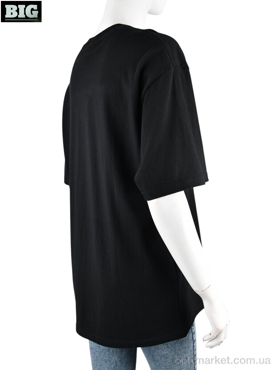 Купить Футболка жіночі 4071-W03-1 black Ale Edition чорний, фото 2