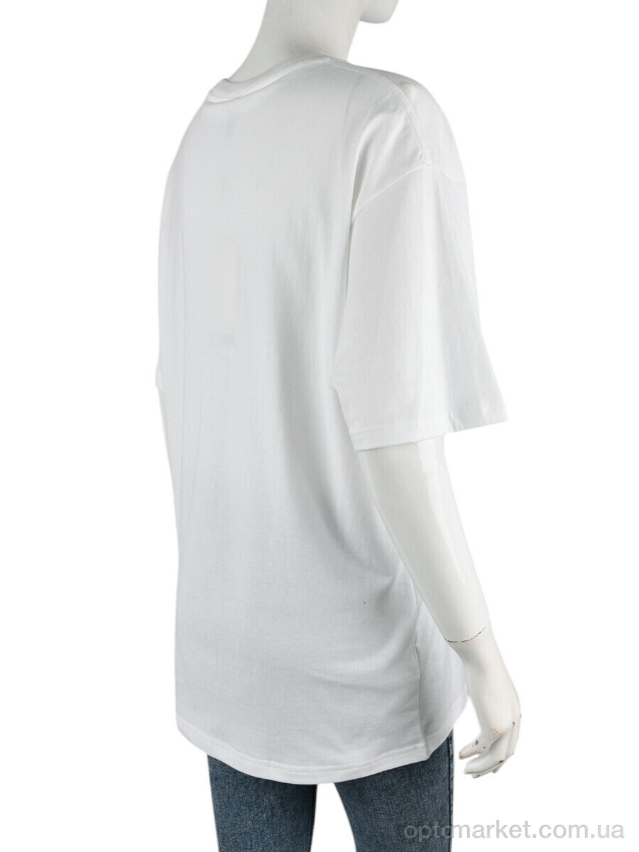 Купить Футболка жіночі 4071-W03-2 white Ale Edition білий, фото 2