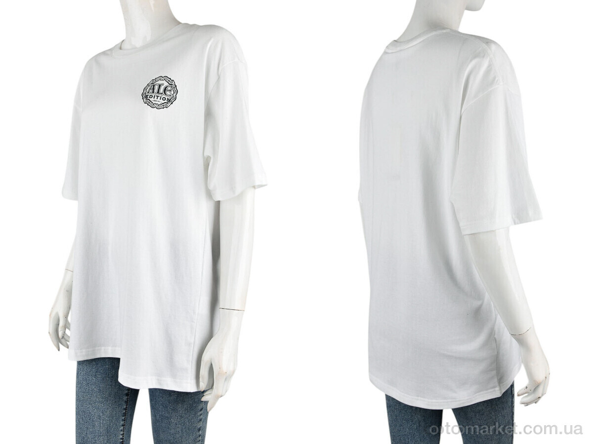 Купить Футболка жіночі 4071-W03-2 white Ale Edition білий, фото 3