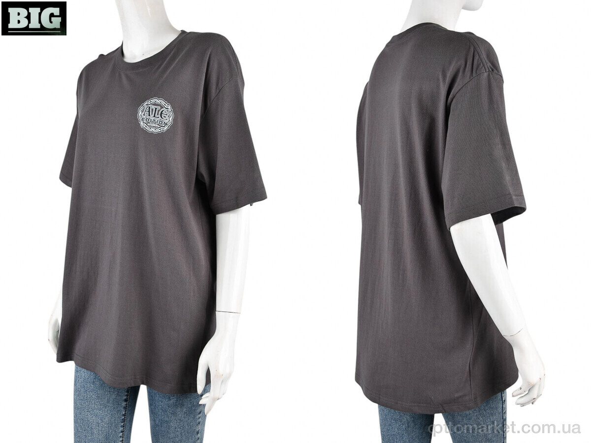 Купить Футболка жіночі 4071-W03-3 grey Ale Edition сірий, фото 3