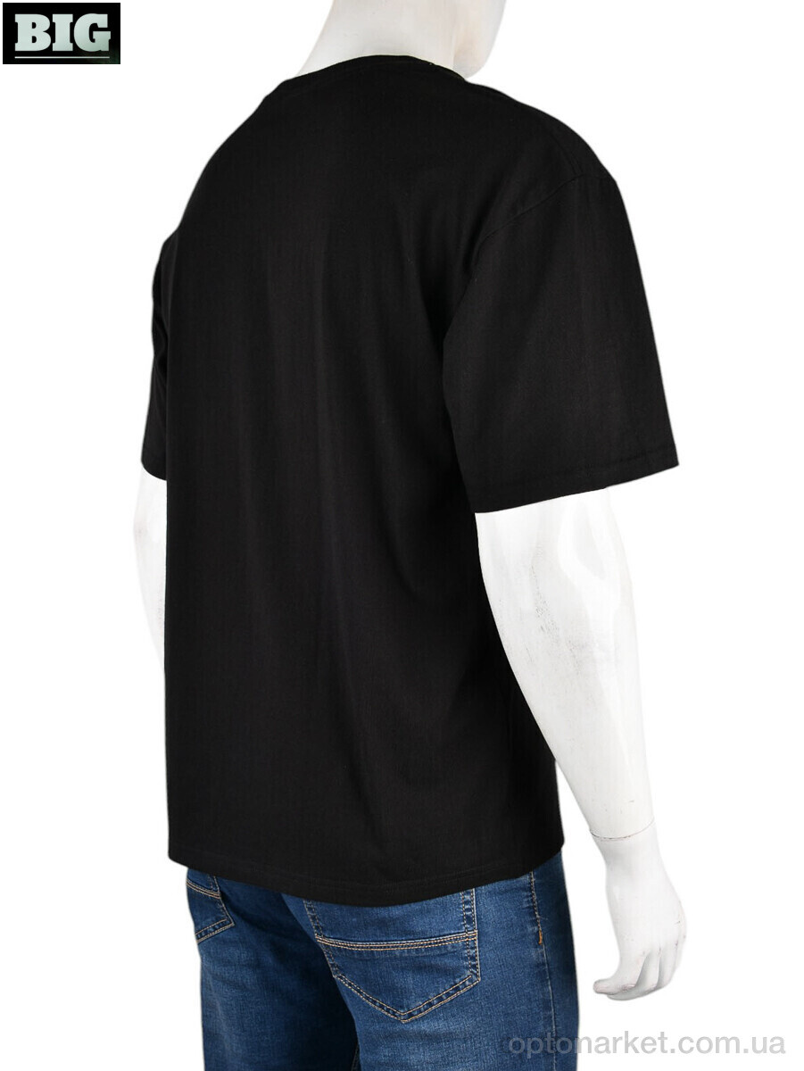 Купить Футболка чоловічі 4072-M01-1 black Ale Edition чорний, фото 2