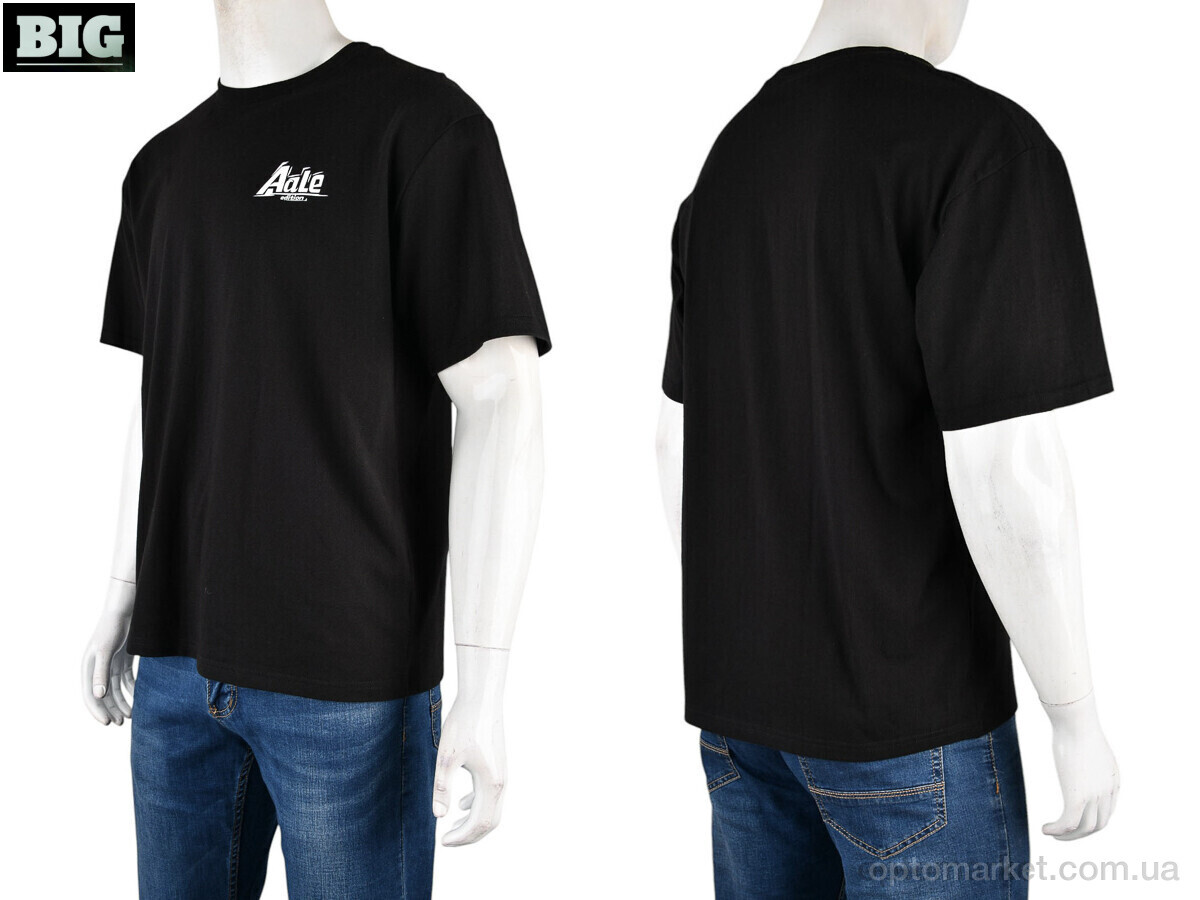 Купить Футболка чоловічі 4072-M01-1 black Ale Edition чорний, фото 3