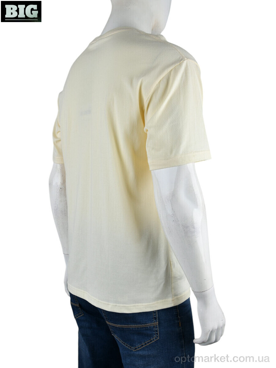 Купить Футболка чоловічі 4072-M01-4 yellow Ale Edition жовтий, фото 2