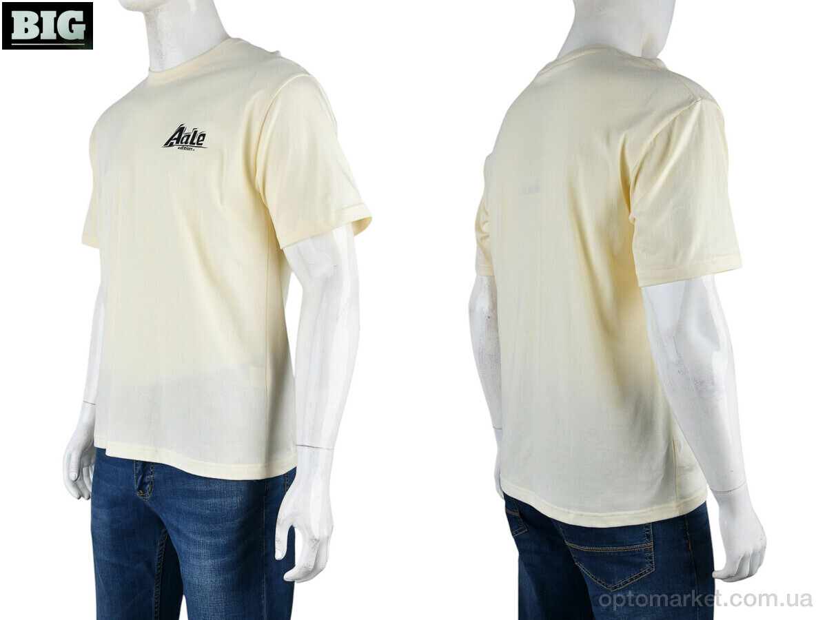Купить Футболка чоловічі 4072-M01-4 yellow Ale Edition жовтий, фото 3