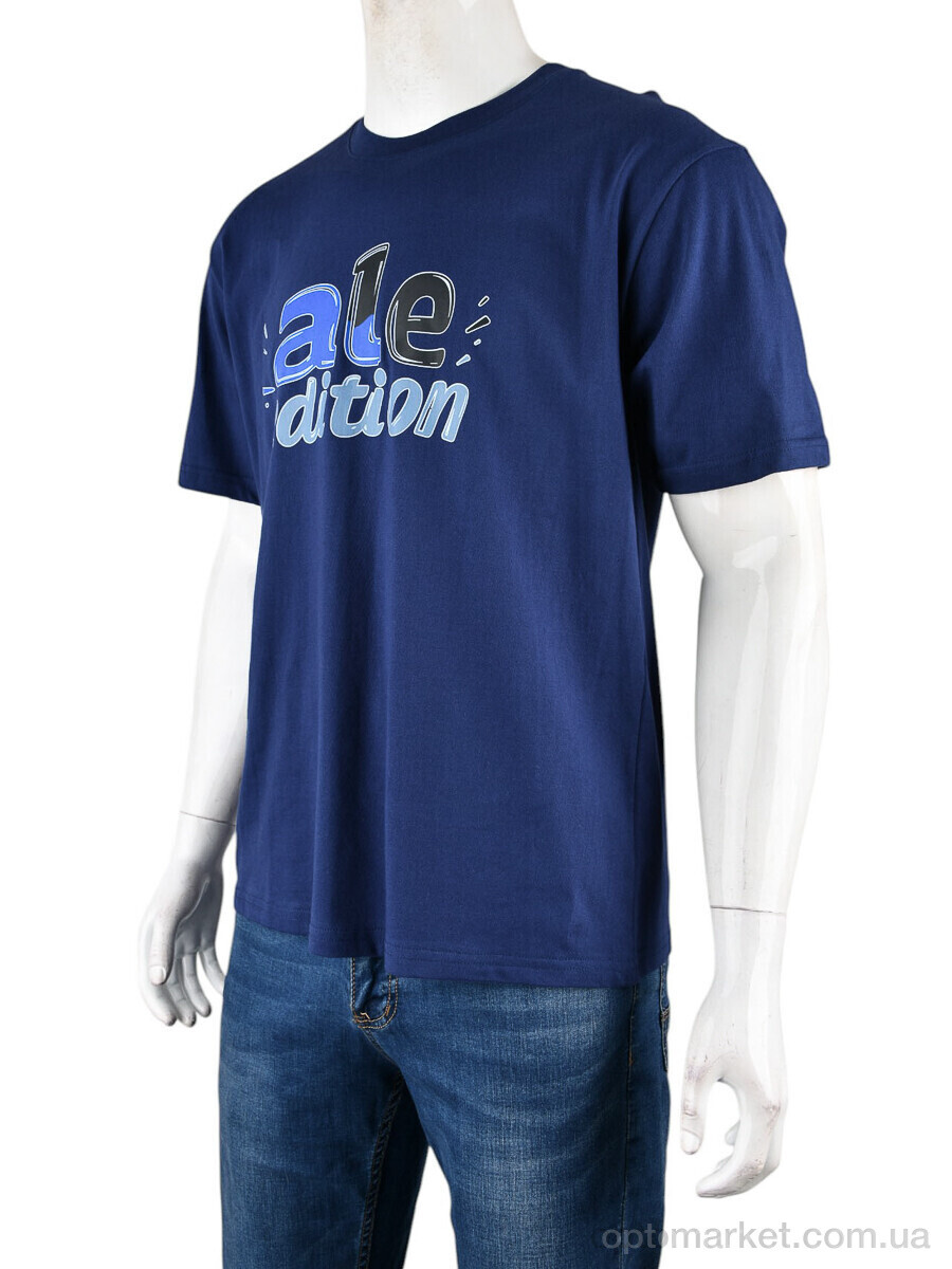 Купить Футболка чоловічі 4072-M02-3 blue Ale Edition синій, фото 1