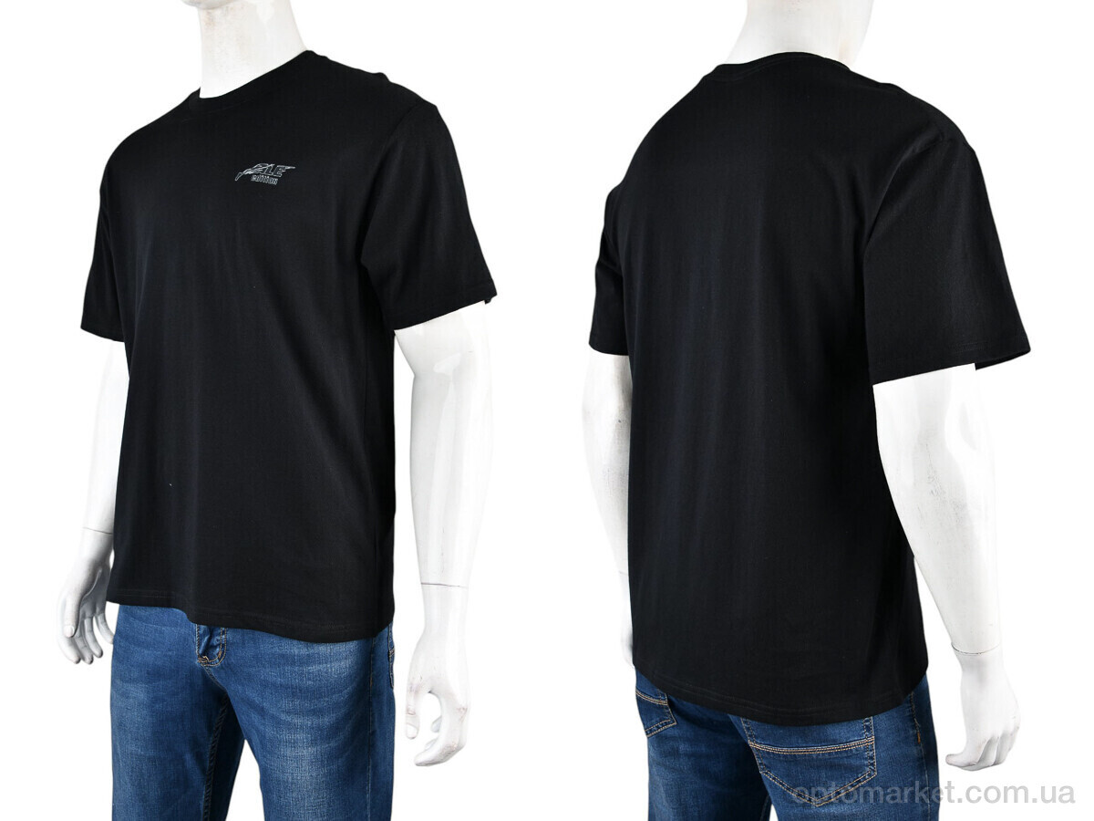 Купить Футболка чоловічі 4072-M03-1 black Ale Edition чорний, фото 3