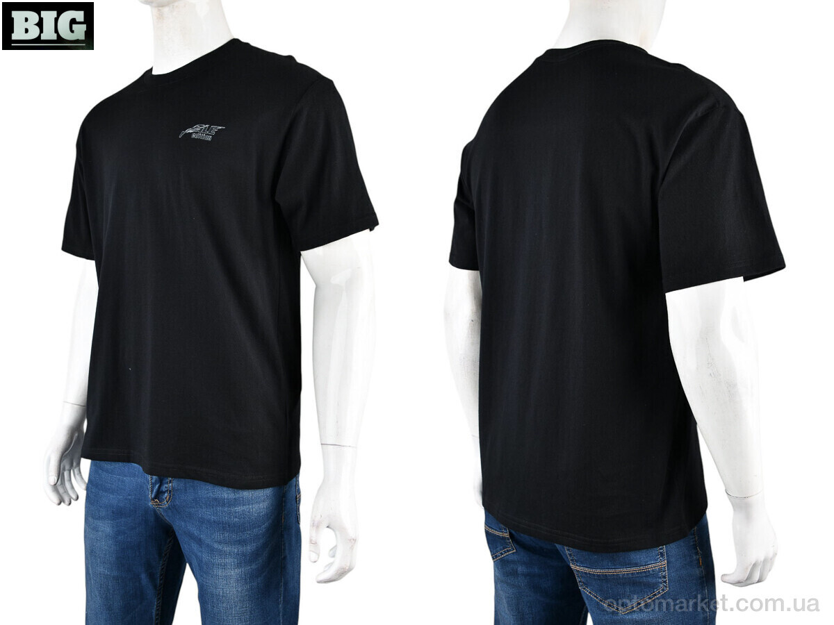 Купить Футболка чоловічі 4072-M03-1 black Ale Edition чорний, фото 3