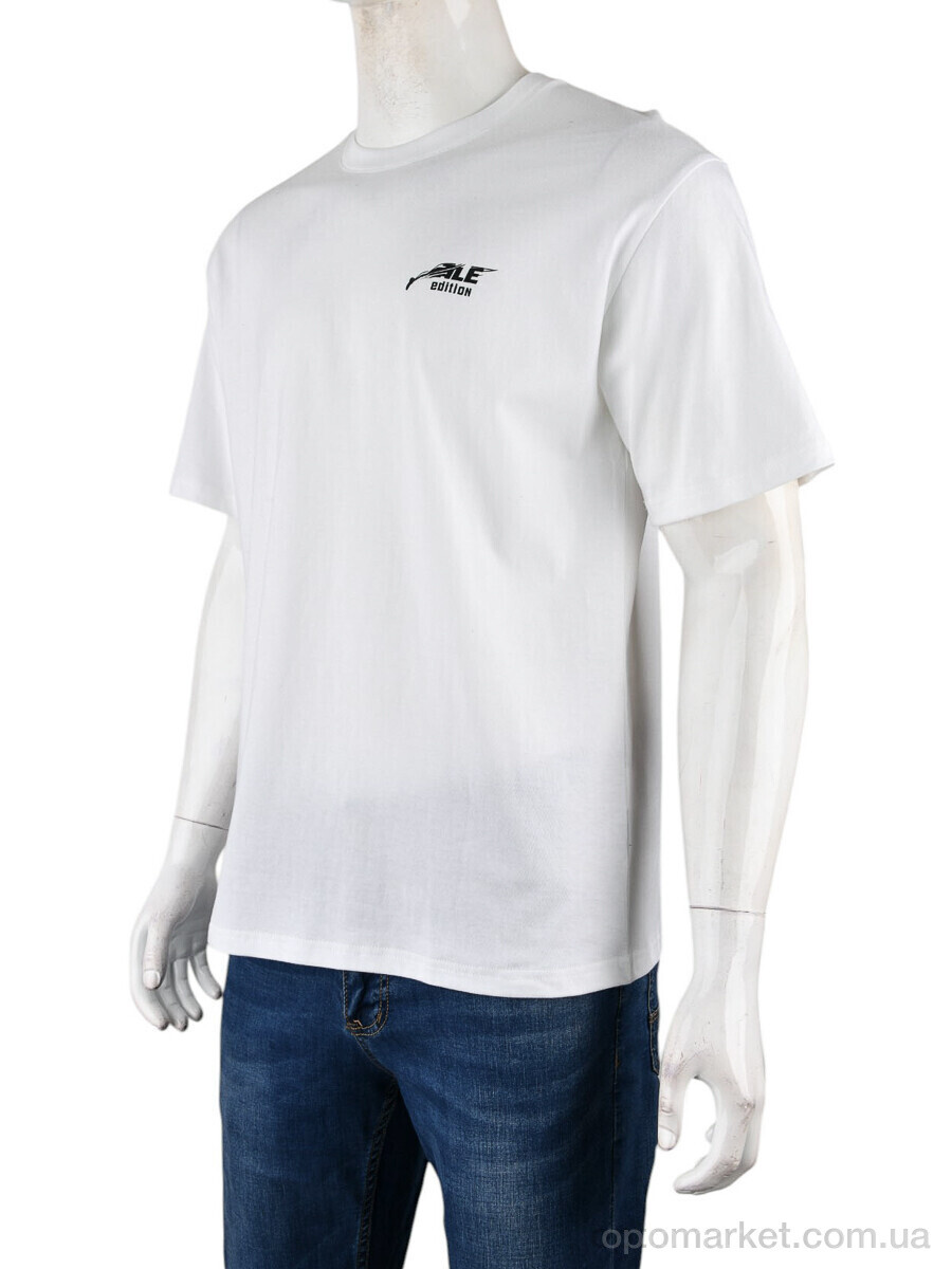 Купить Футболка чоловічі 4072-M03-2 white Ale Edition білий, фото 1