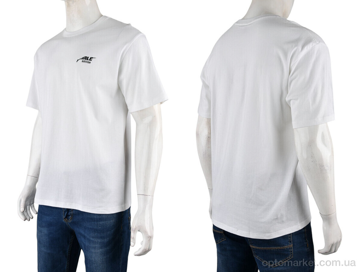 Купить Футболка чоловічі 4072-M03-2 white Ale Edition білий, фото 3