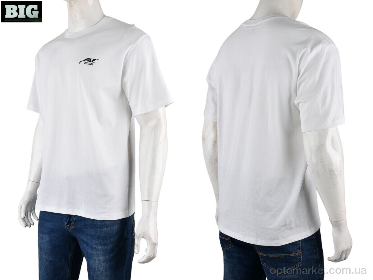 Купить Футболка чоловічі 4072-M03-2 white Ale Edition білий, фото 3