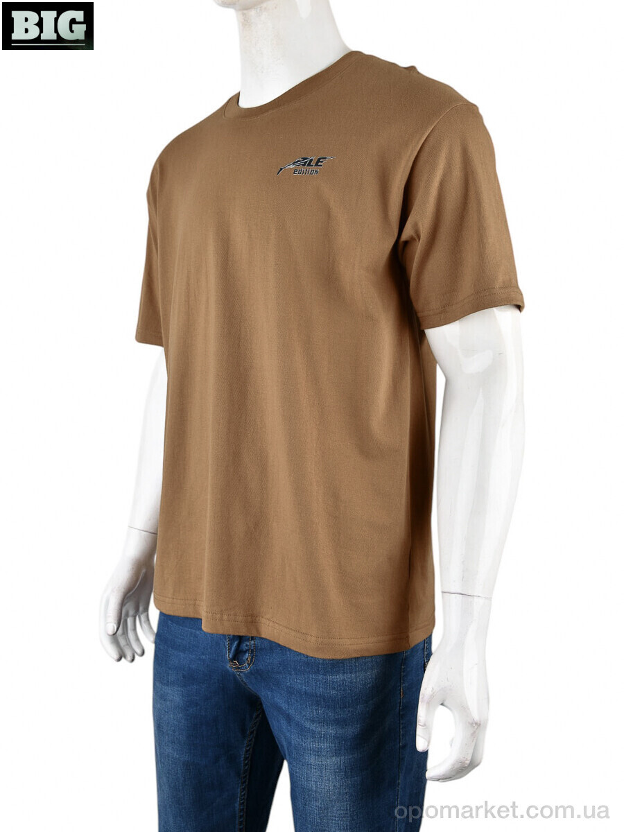 Купить Футболка чоловічі 4072-M03-4 brown Ale Edition коричневий, фото 1