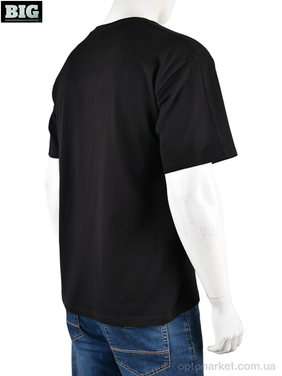 Купить Футболка чоловічі 4072-M04-1 black Ale Edition чорний, фото 2